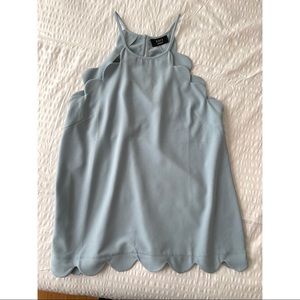 VICI collection scalloped tank